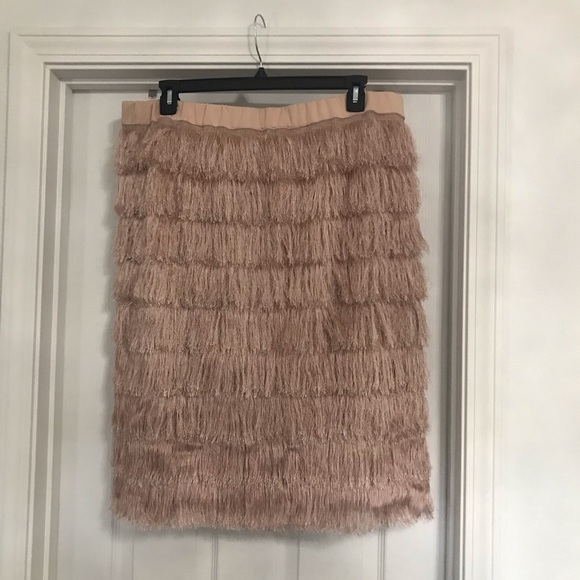 NWT Eloquii fringe pencil skirt - Picture 2 of 6
